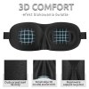 Waya 3D Comfort Eye Mask Black maska na oczy